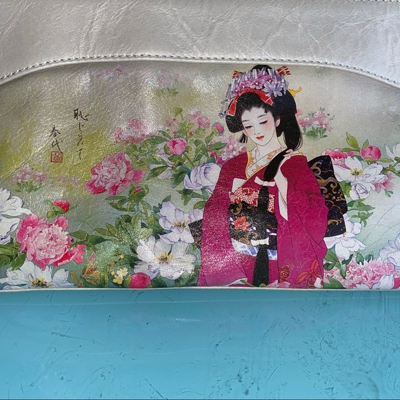 Jcon Los Angeles Japanese purse shoulder flowers - Picture 2 of 10